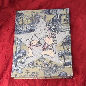 Dior Journal Desk Set with World Map Design